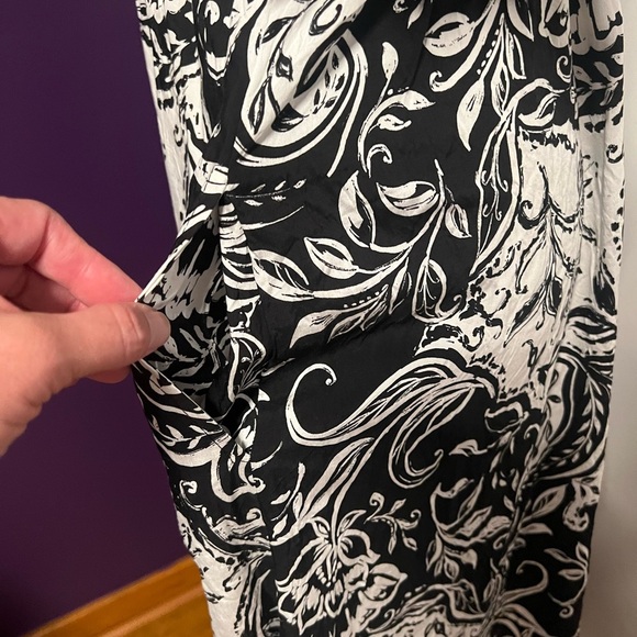 Ellen Tracy Puffy Sleeve Maxi Dress NWT - Picture 10 of 13